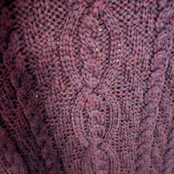 Blarney Woollen Mills Ireland Merino Wool Doublebreasted Knit Peacoat - Picture 7 of 9